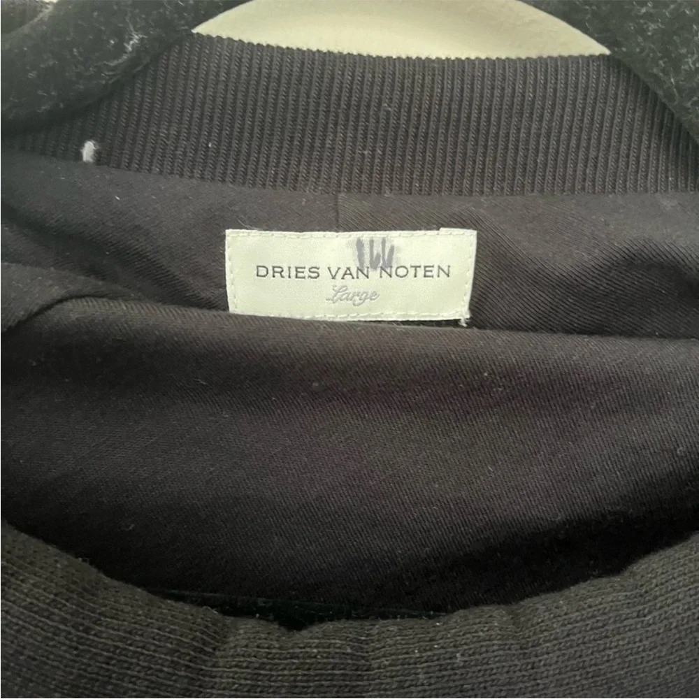 Dries Van Noten Black Sculptural Sweatshirt - Picture 3 of 10